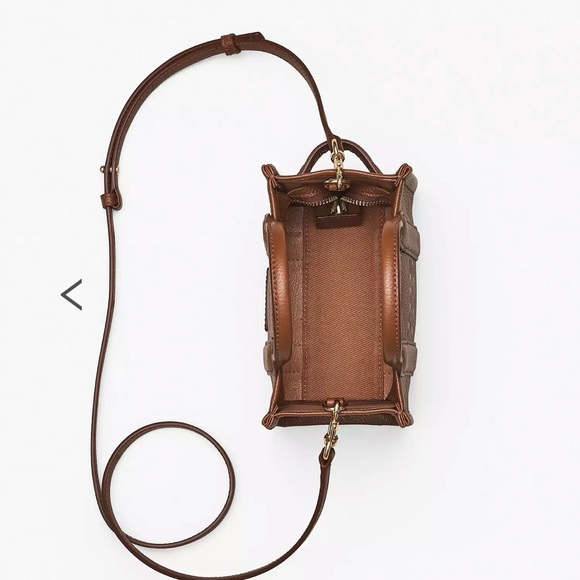 NWT Marc Jacobs The Tote Bag crossbody argan oil - Picture 4 of 5